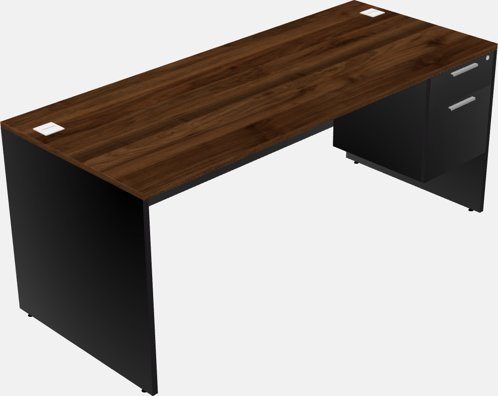 Rectangular desk