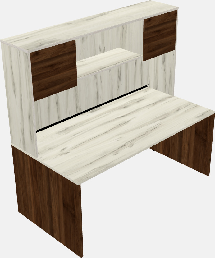 Rectangular desk