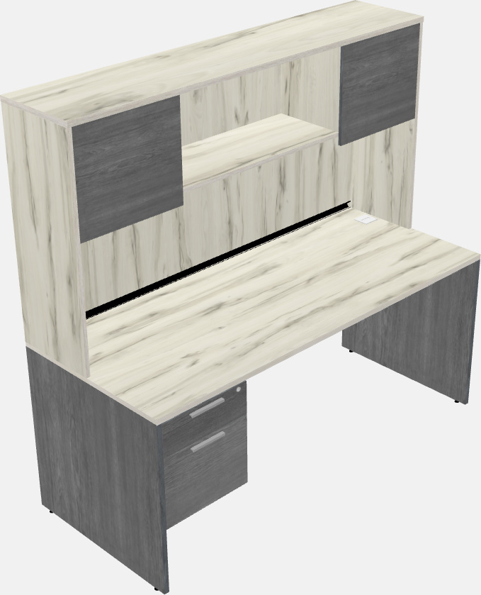 Rectangular desk