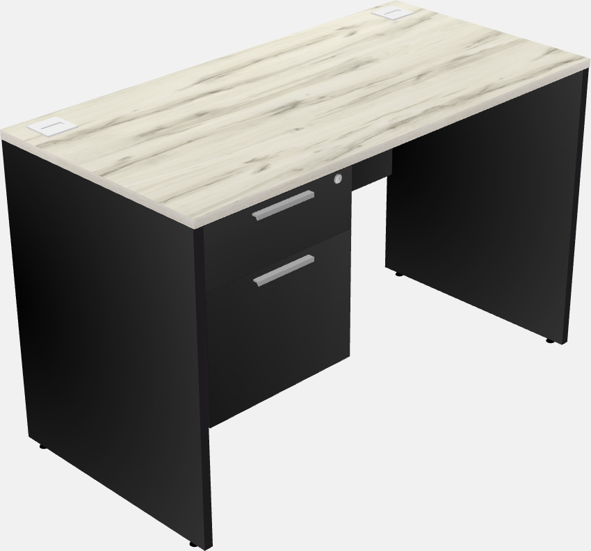 Rectangular desk