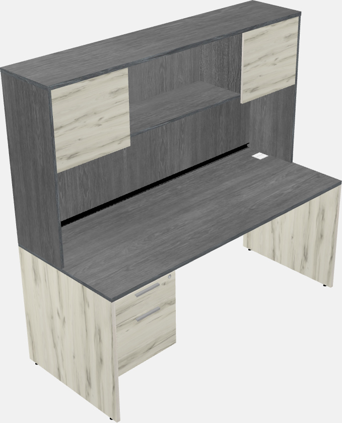 Rectangular desk