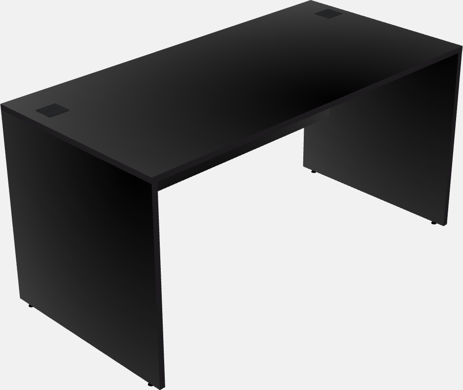 Rectangular desk