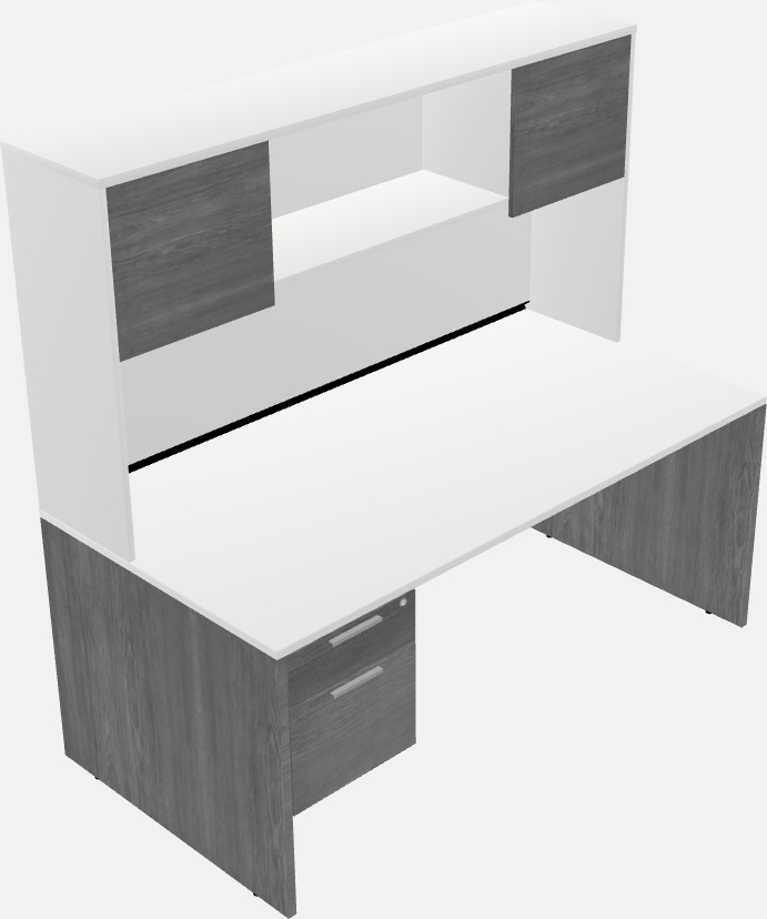 Rectangular desk