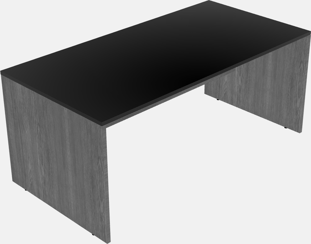 Rectangular desk