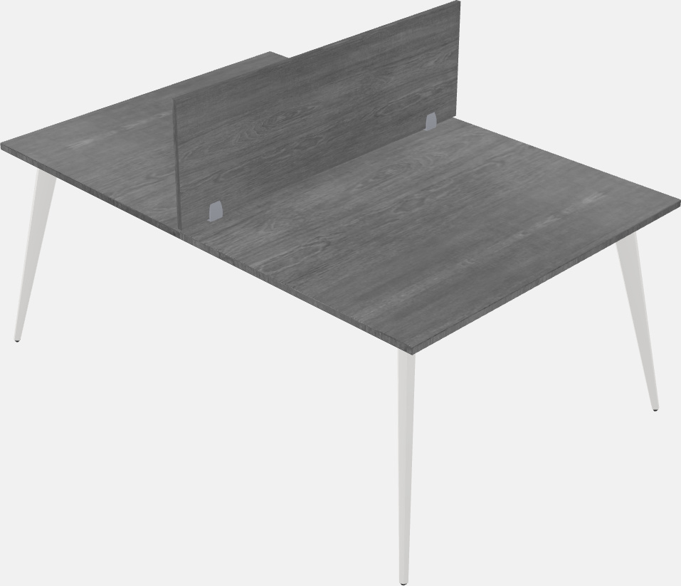 Shared office desk system