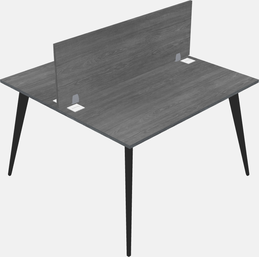 Shared office desk system