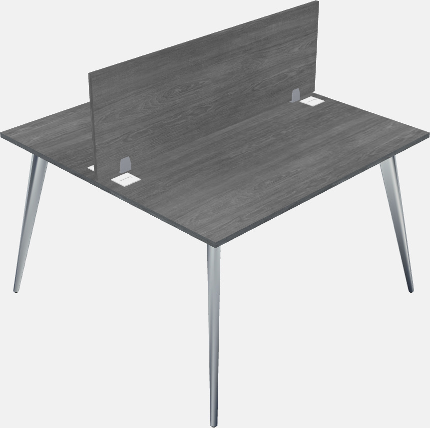 Shared office desk system