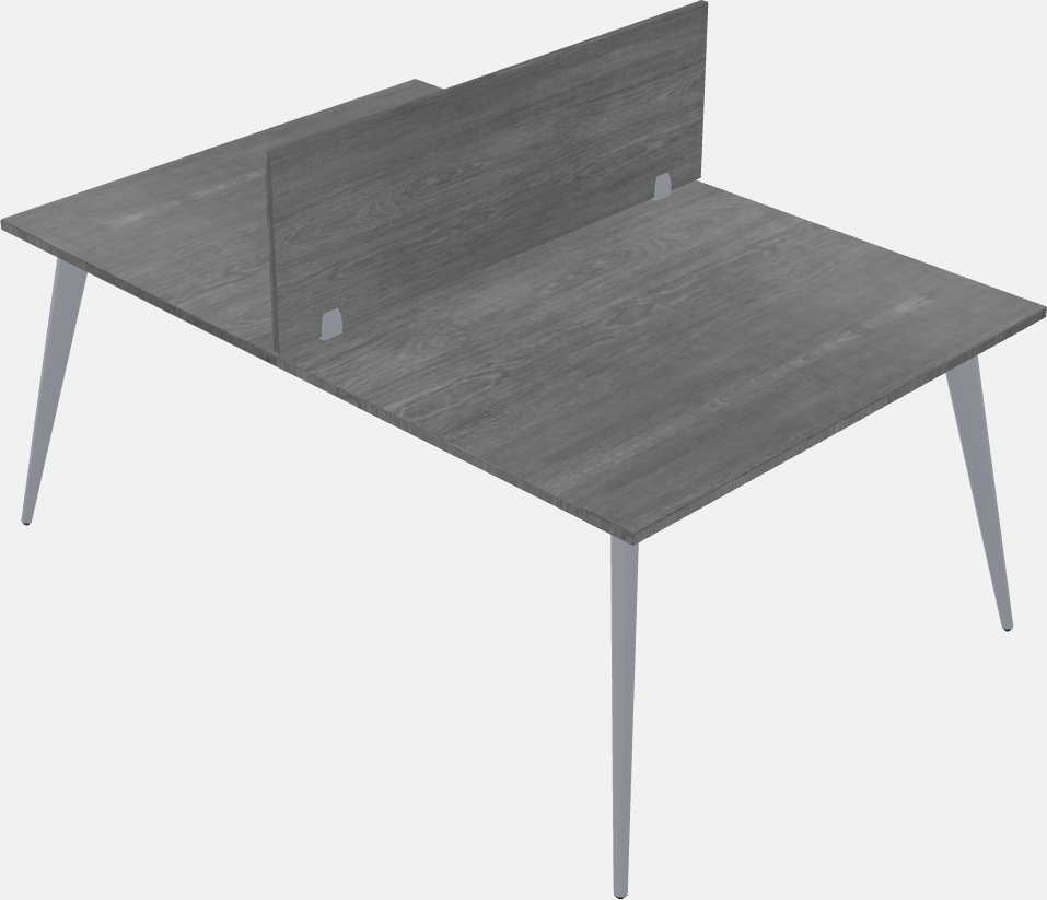 Shared office desk system