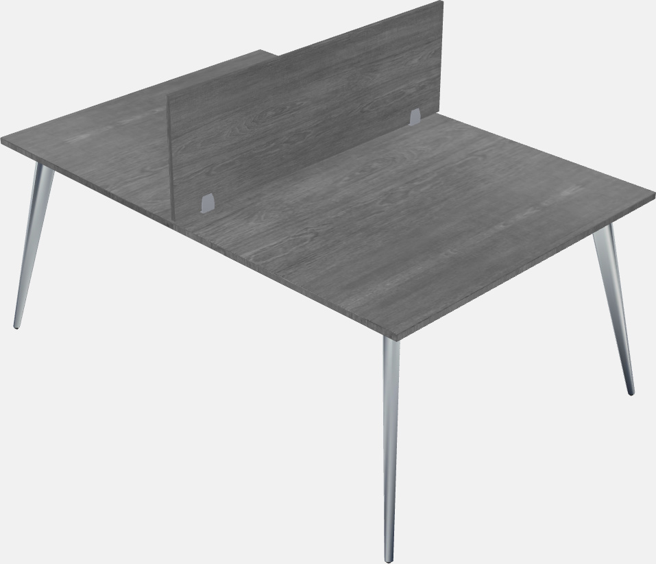 Shared office desk system