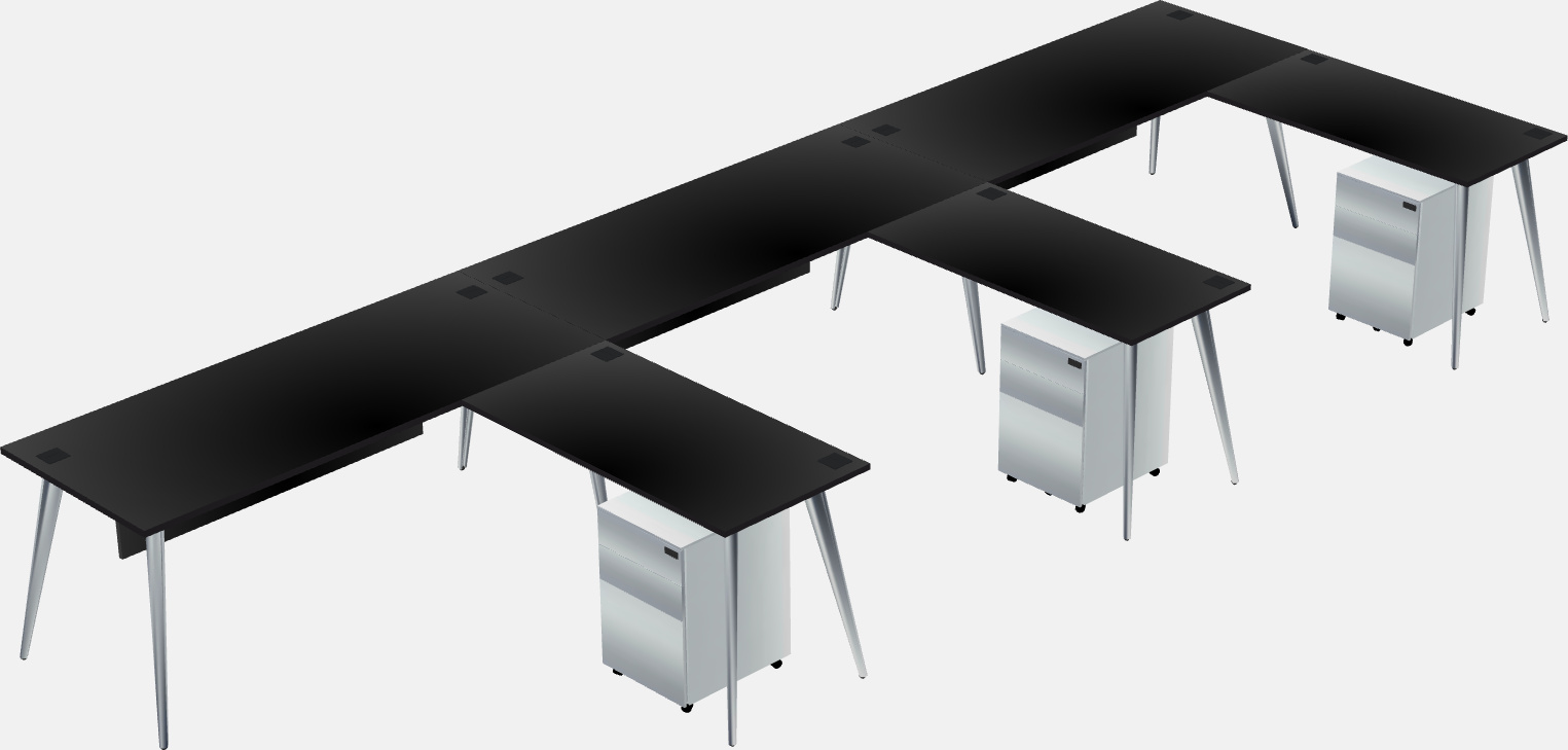 Modern office desk