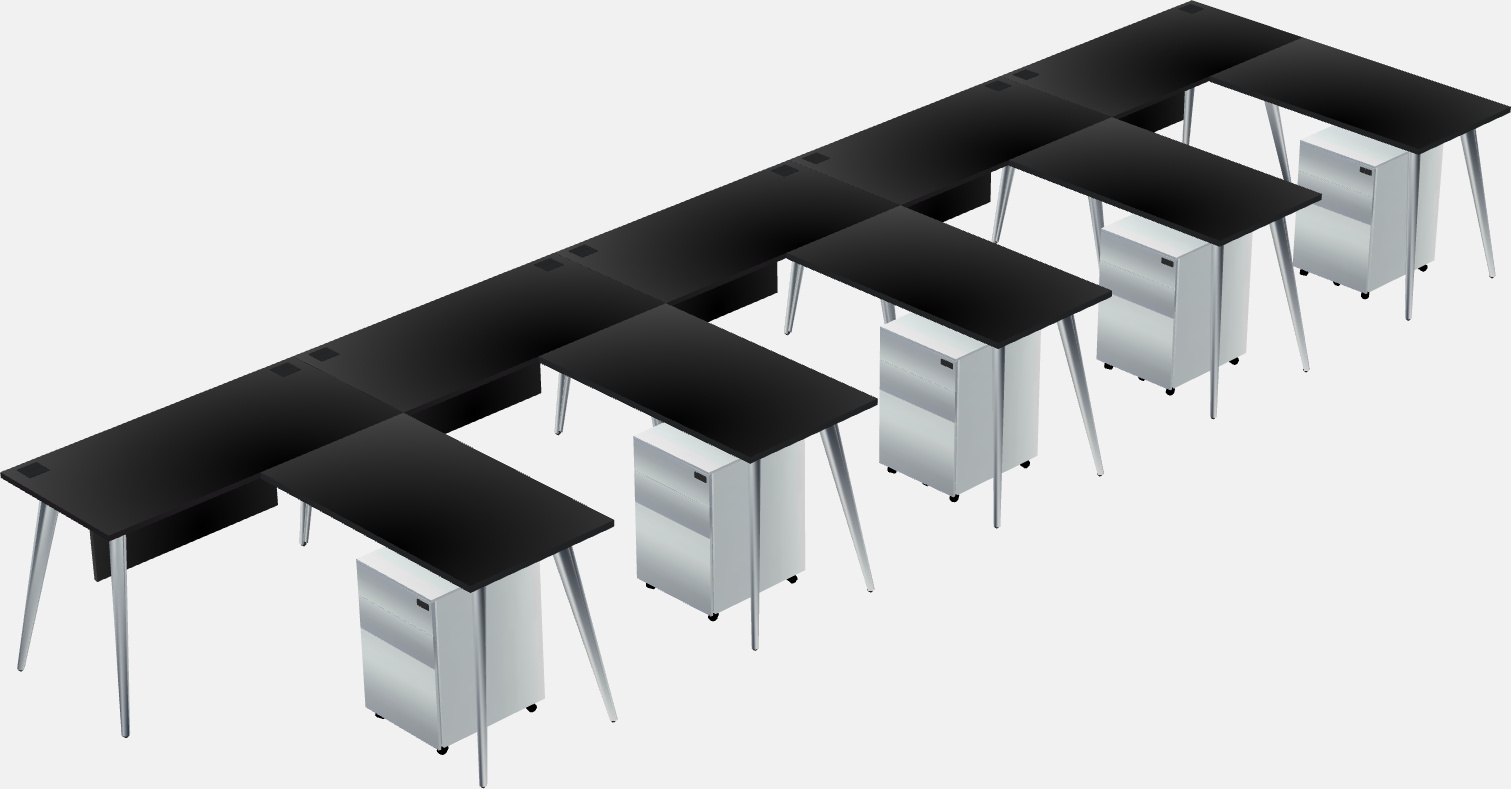 Modern office desk