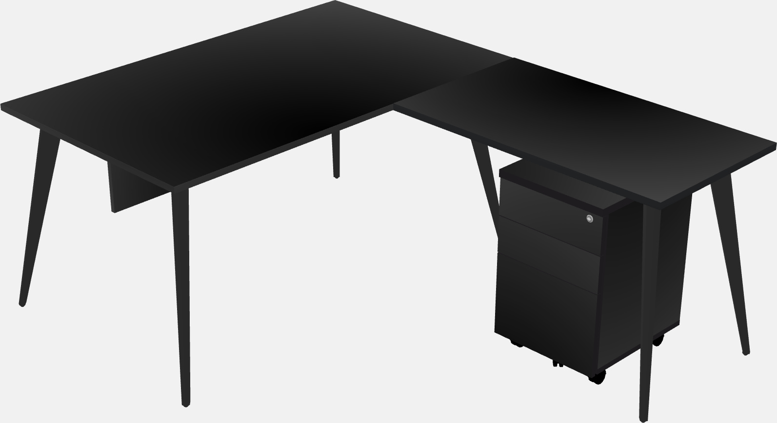 Modern office desk