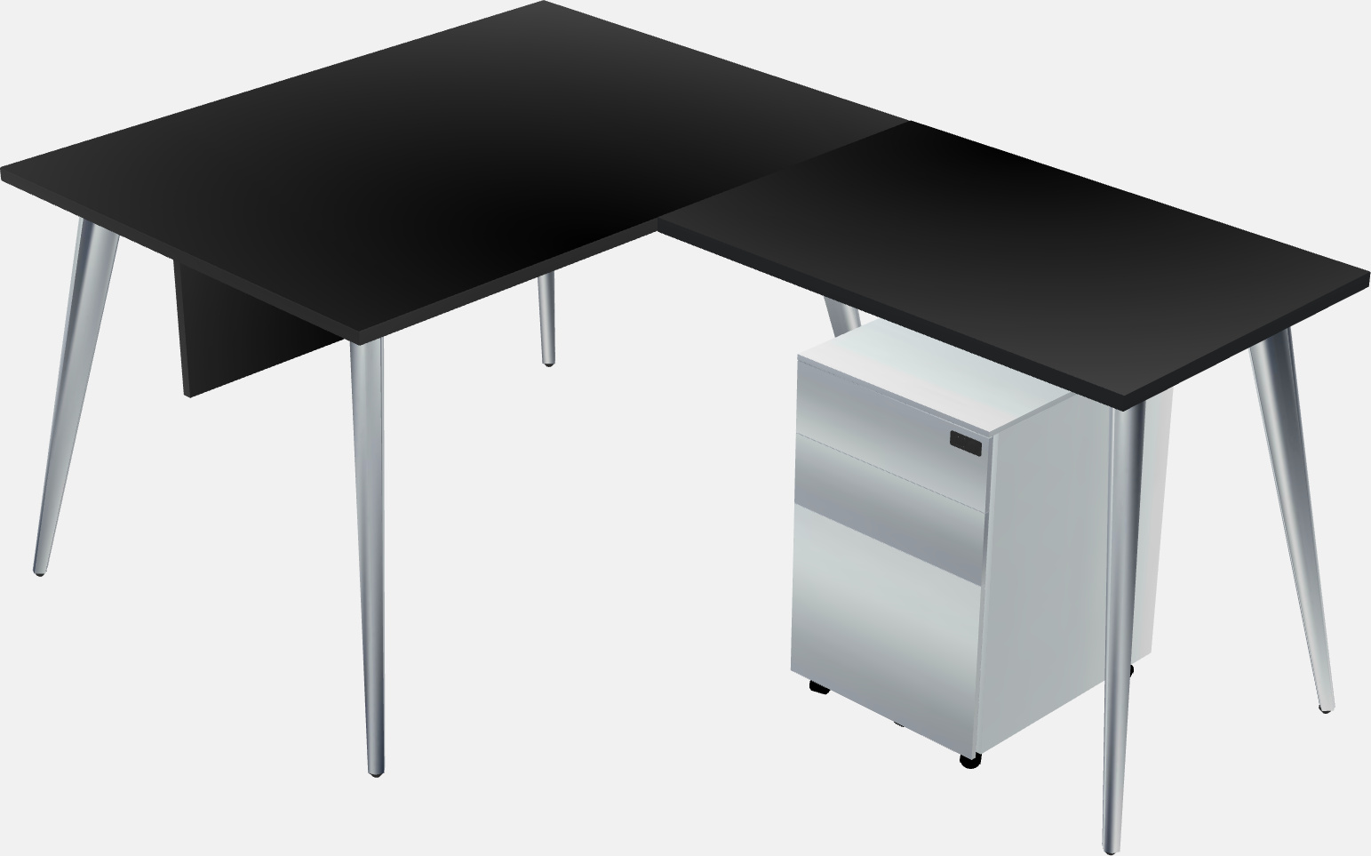 Modern office desk