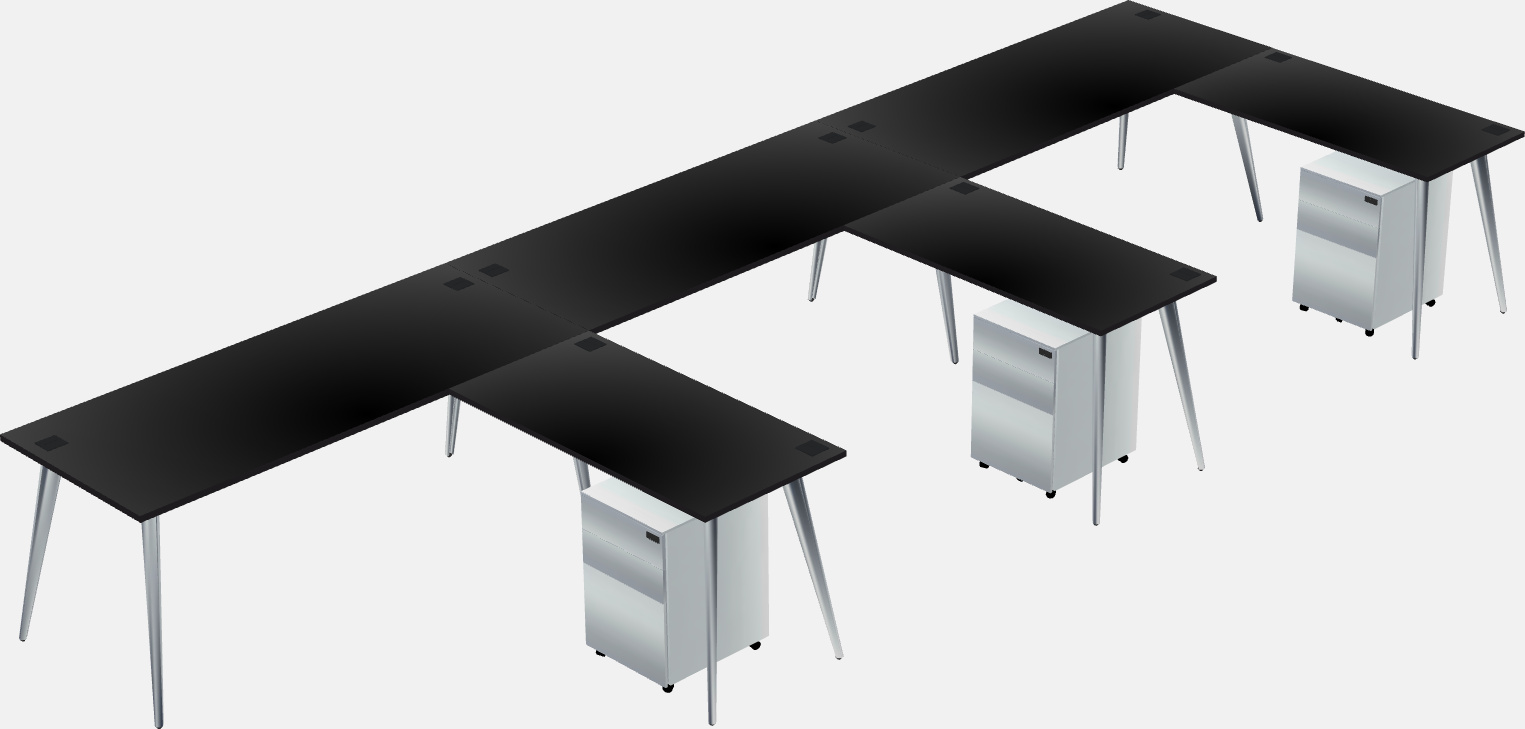 Modern office desk