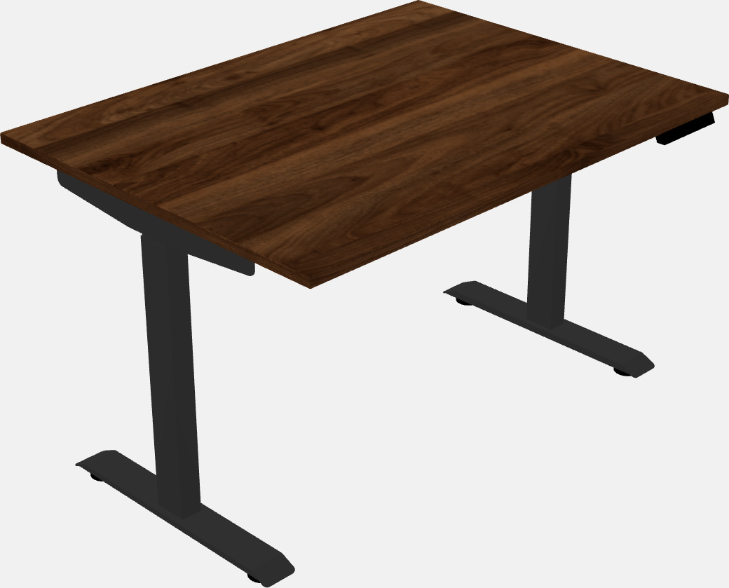 Single motor electric desk