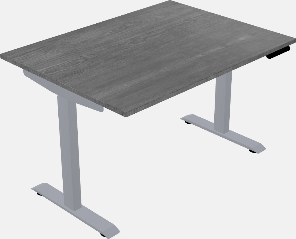 Single motor electric desk