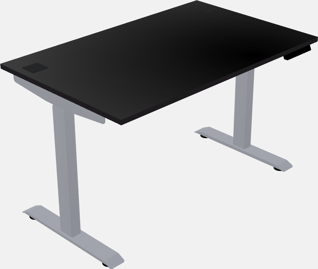 Single motor electric desk