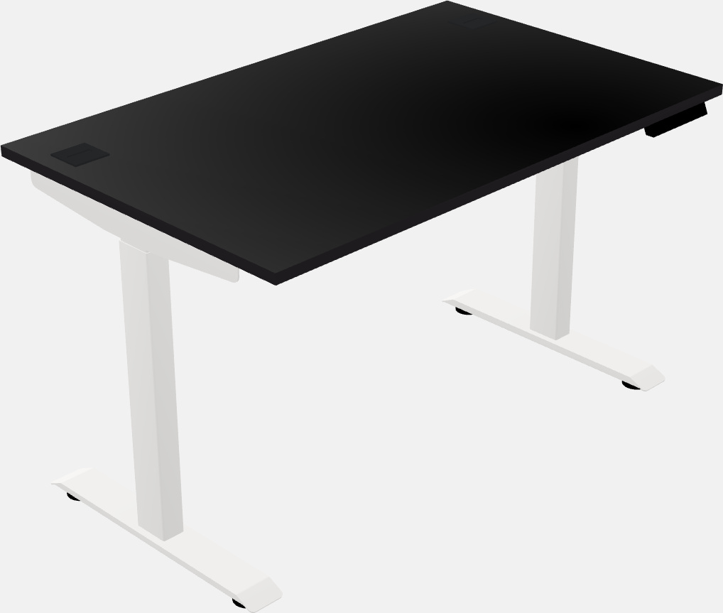 Single motor electric desk