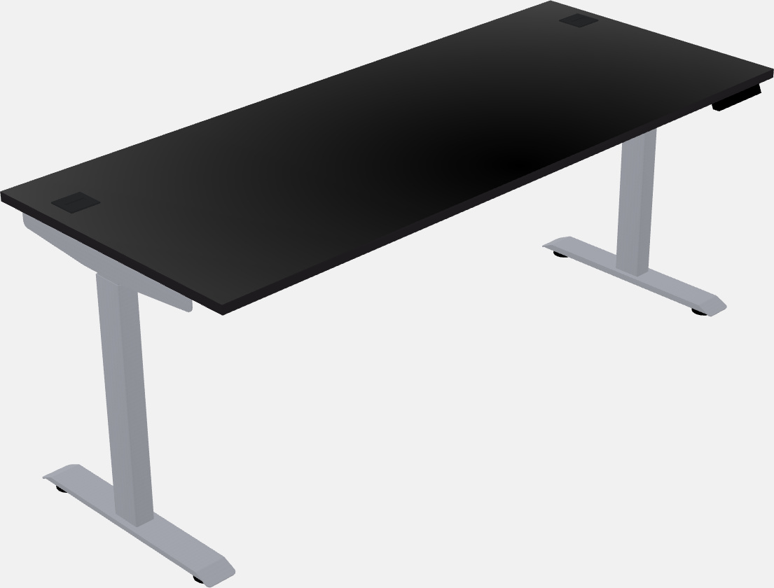 Single motor electric desk