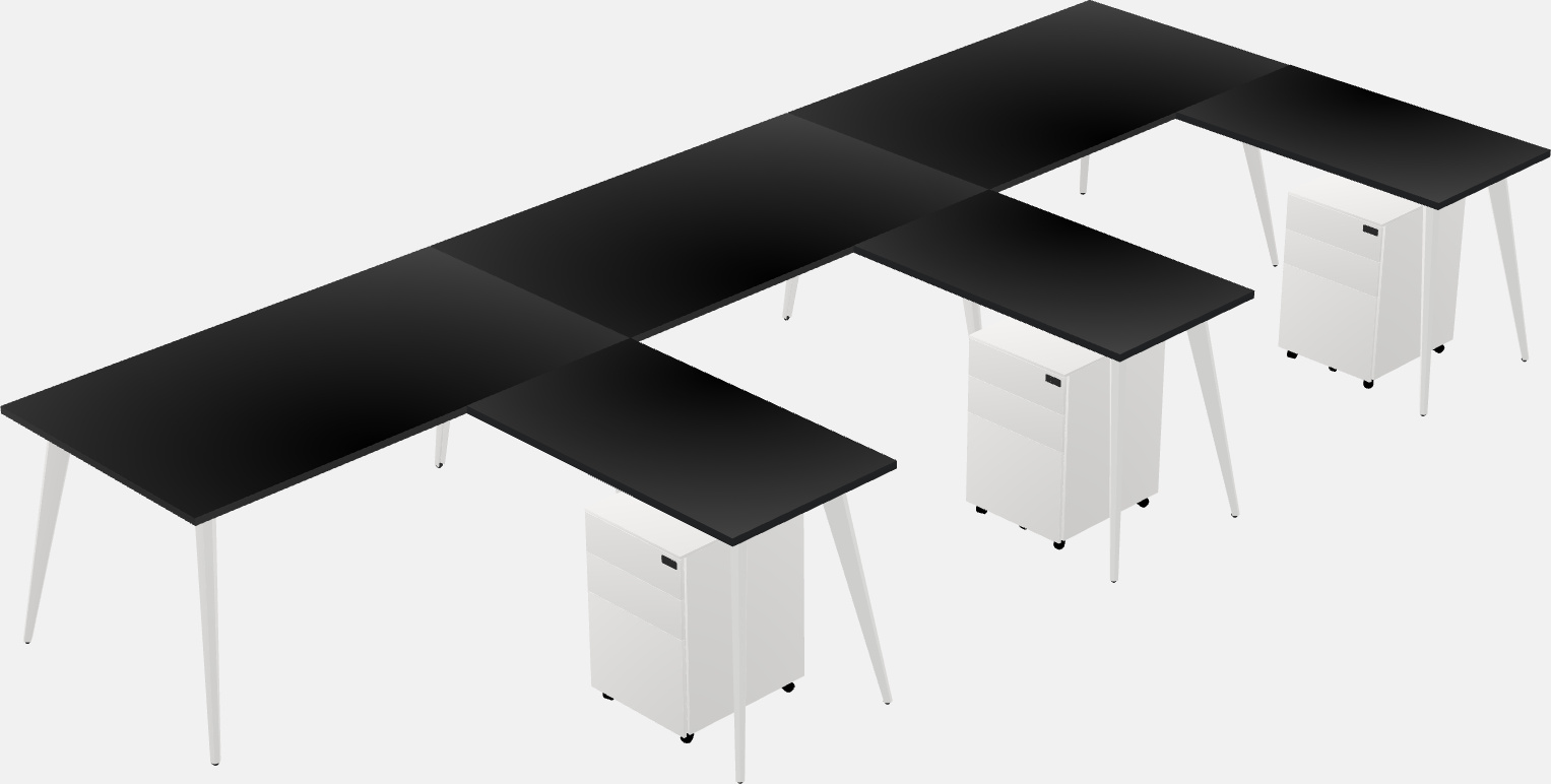 Modern office desk