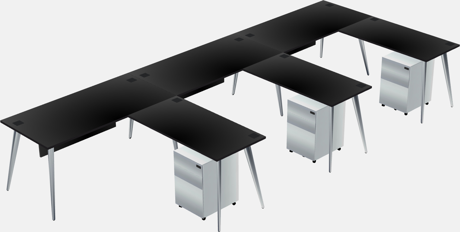 Modern office desk