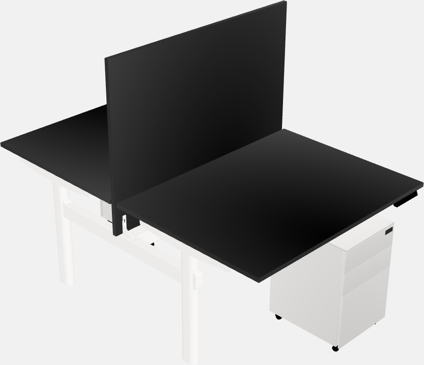 Shared electric desk