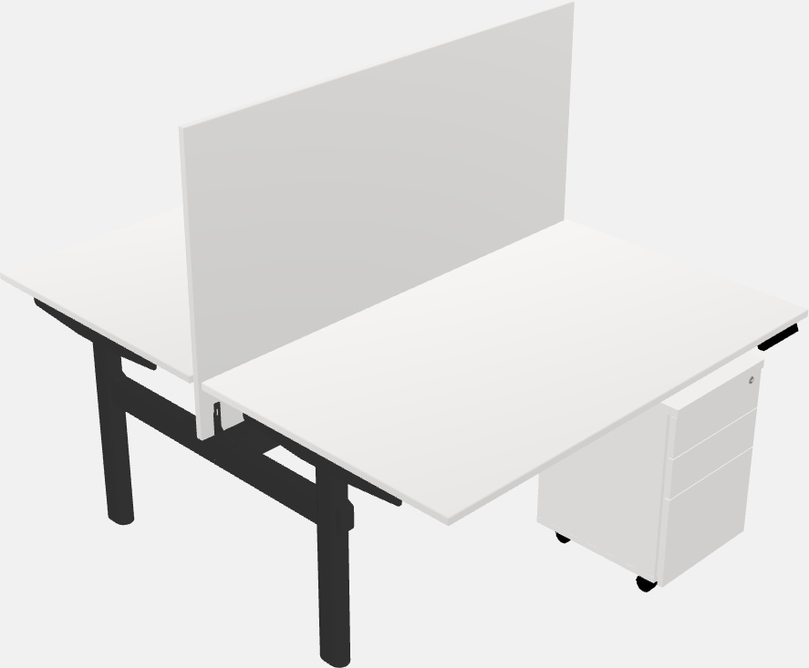 Shared electric desk