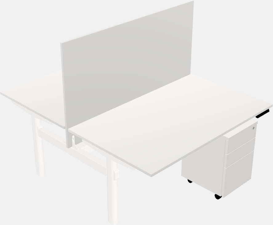 Shared electric desk