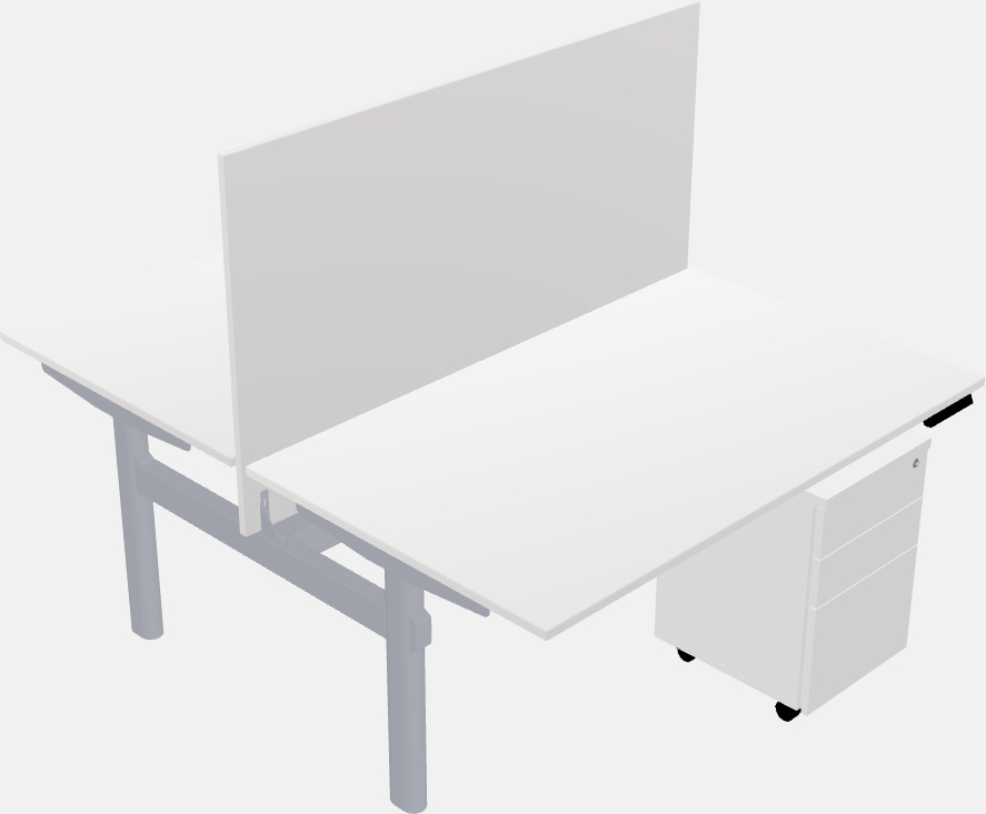 Shared electric desk