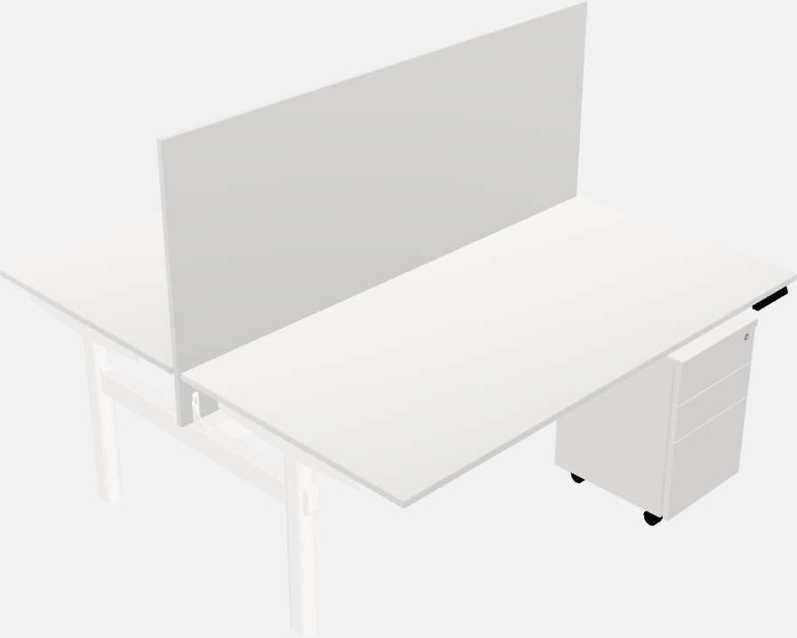 Shared electric desk