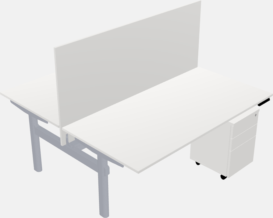 Shared electric desk