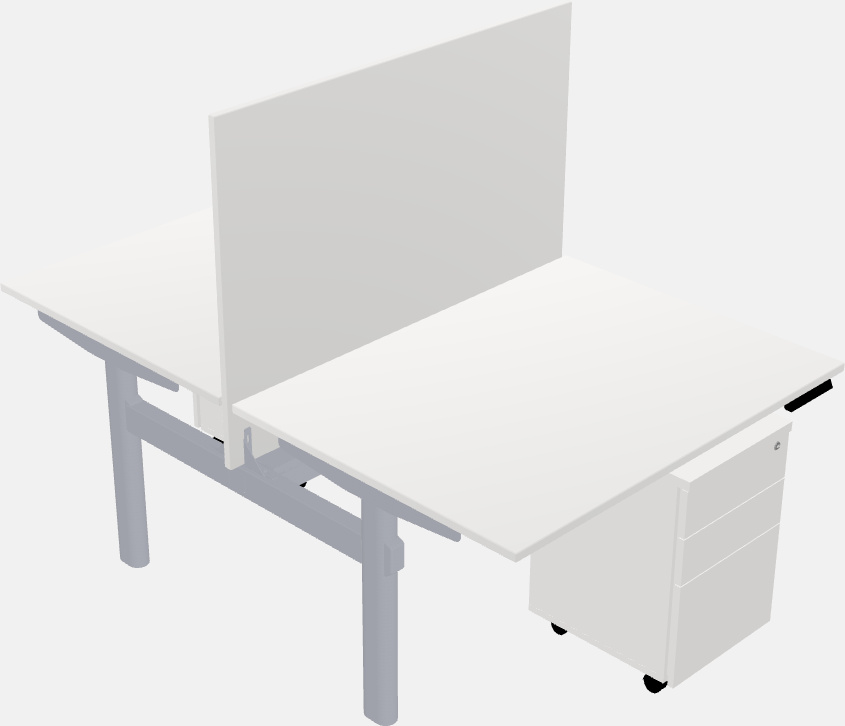 Shared electric desk