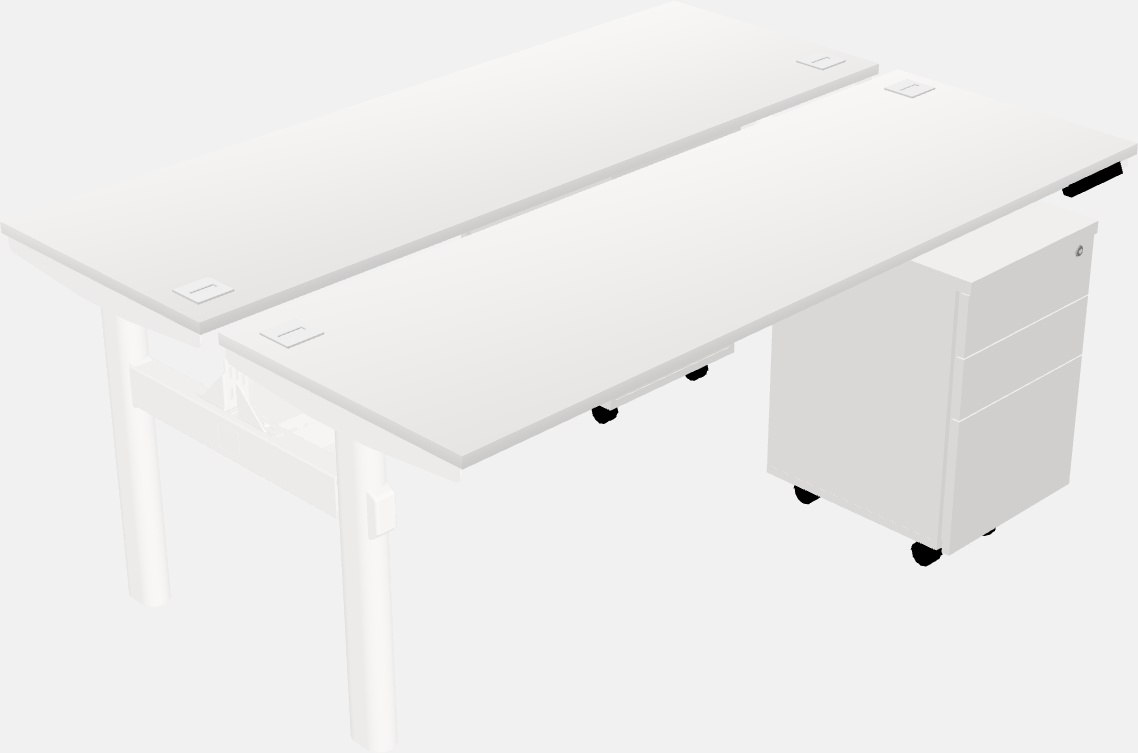 Shared electric desk