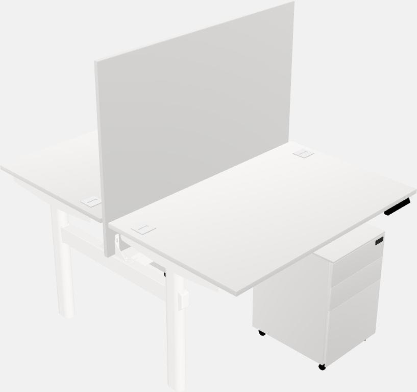 Shared electric desk