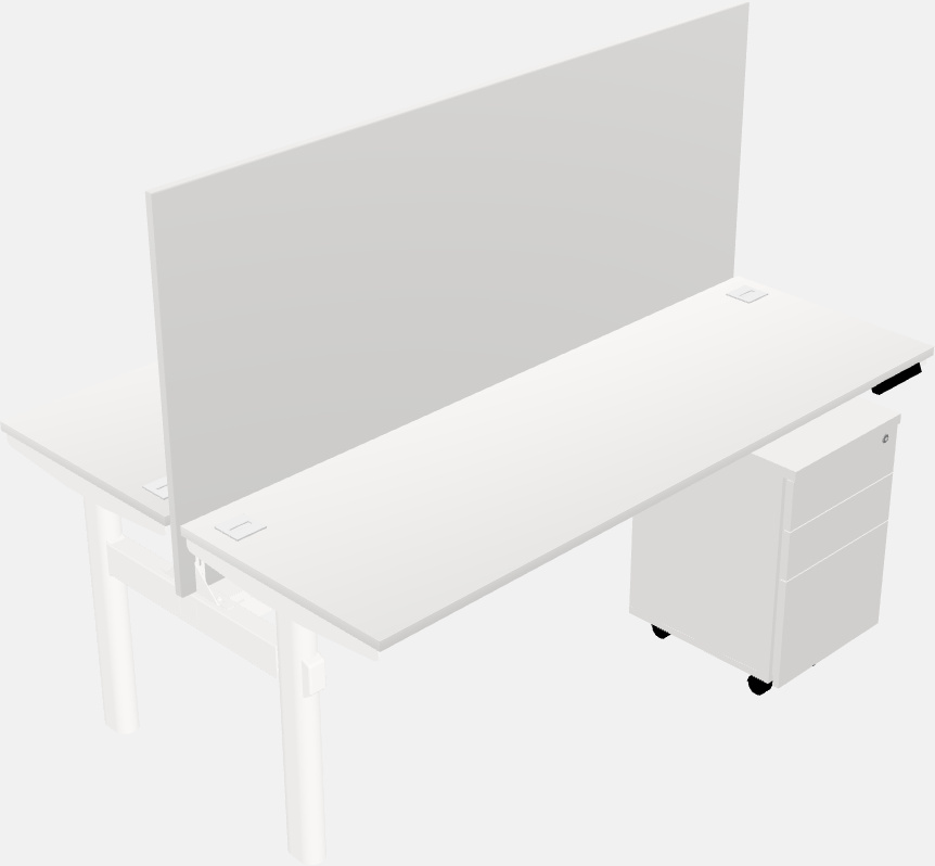 Shared electric desk