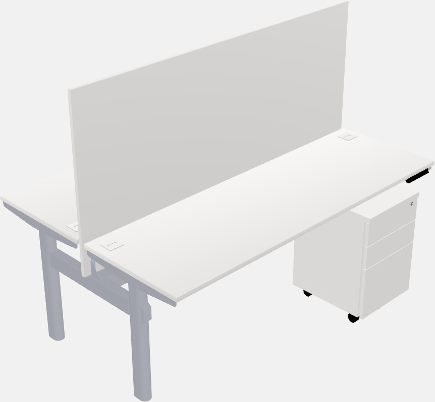 Shared electric desk