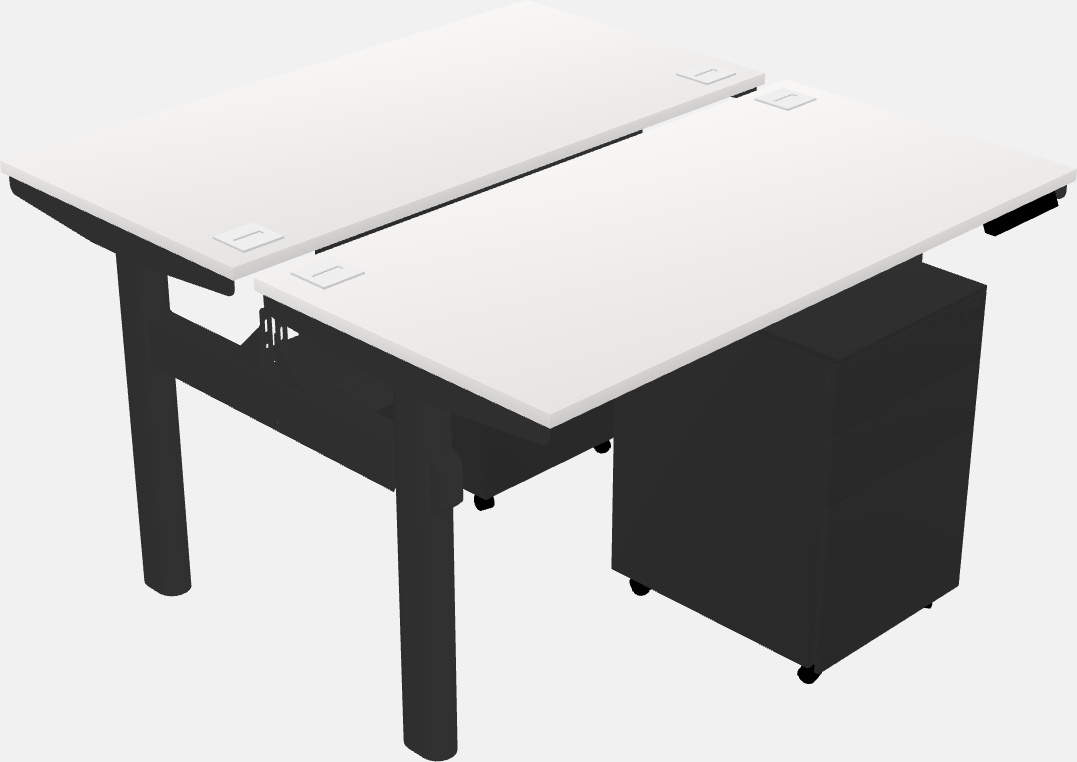 Shared electric desk