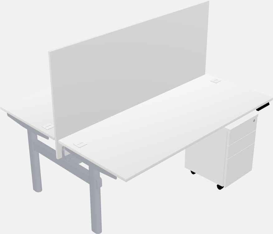 Shared electric desk