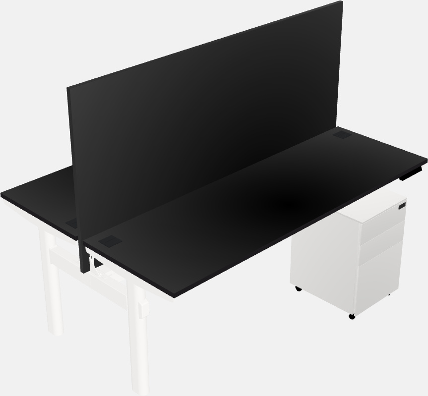 Shared electric desk