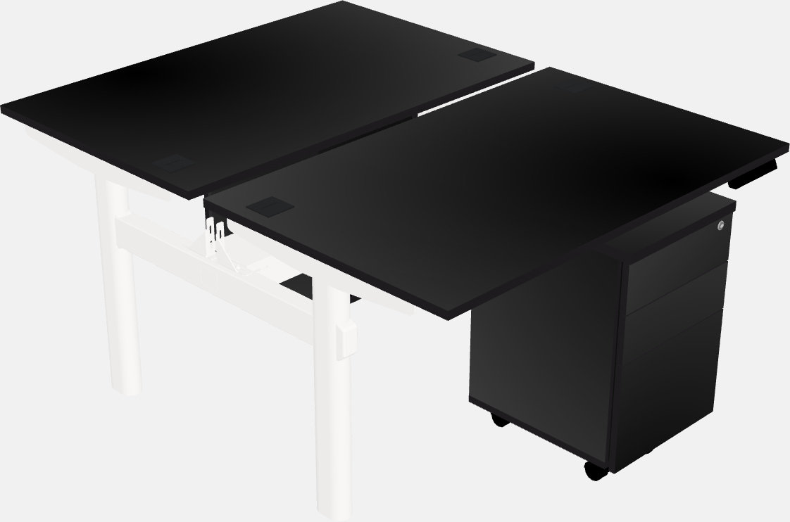 Shared electric desk