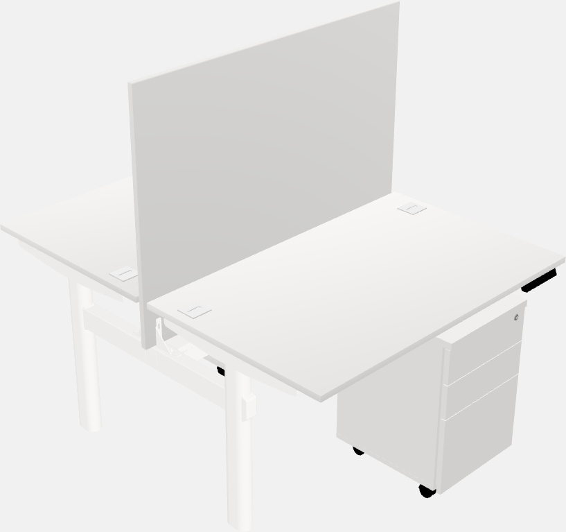 Shared electric desk