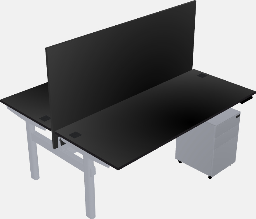 Shared electric desk