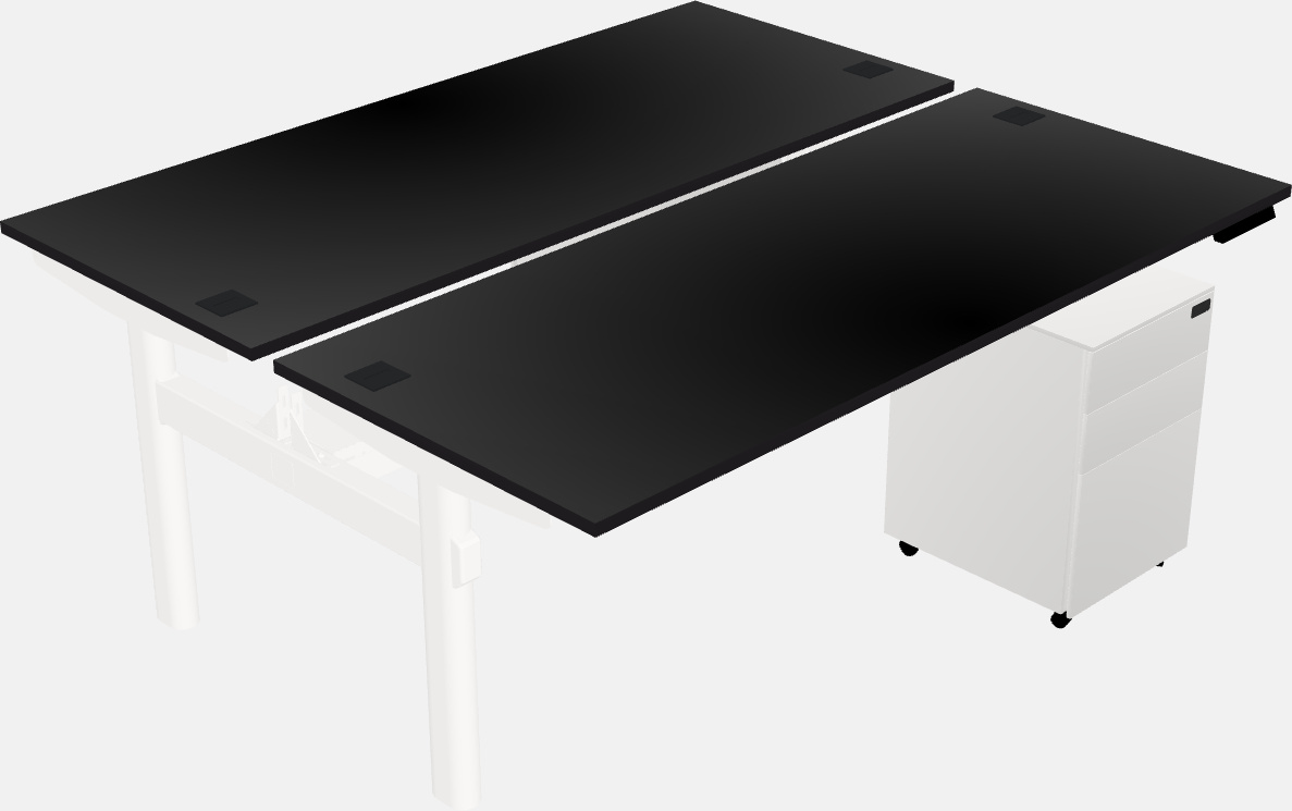 Shared electric desk