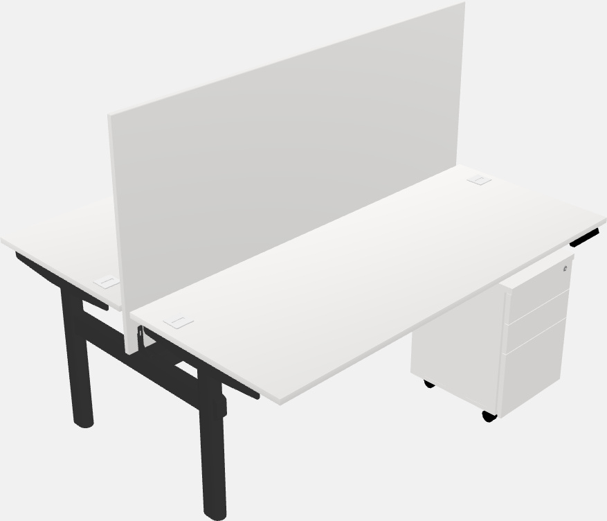 Shared electric desk