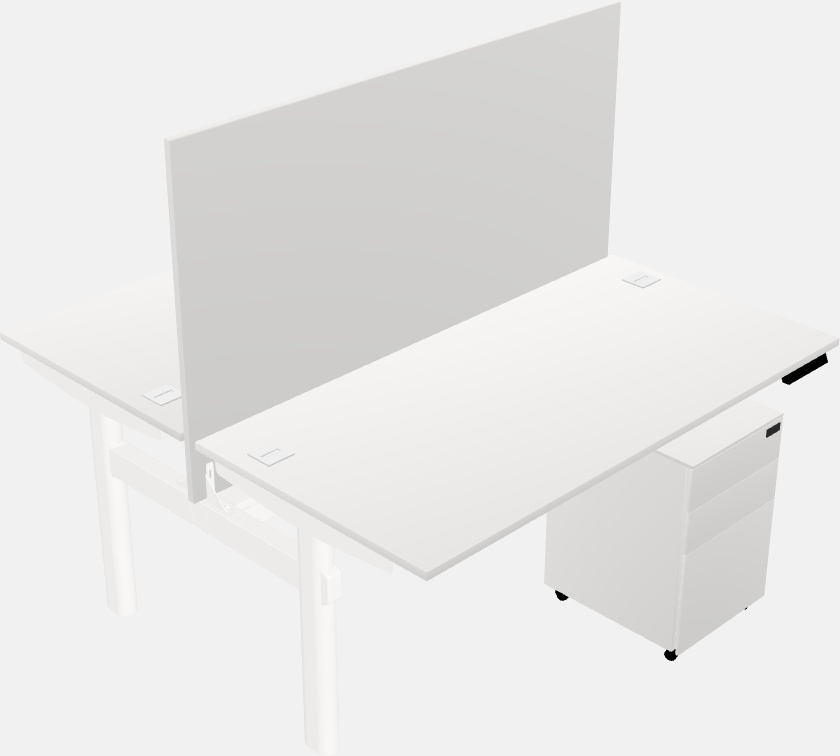 Shared electric desk