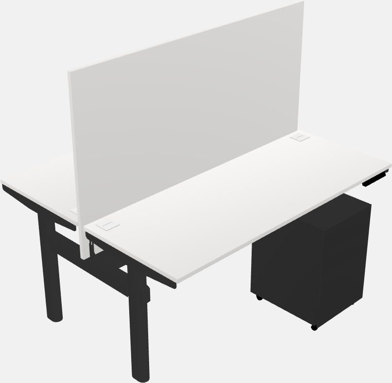 Shared electric desk