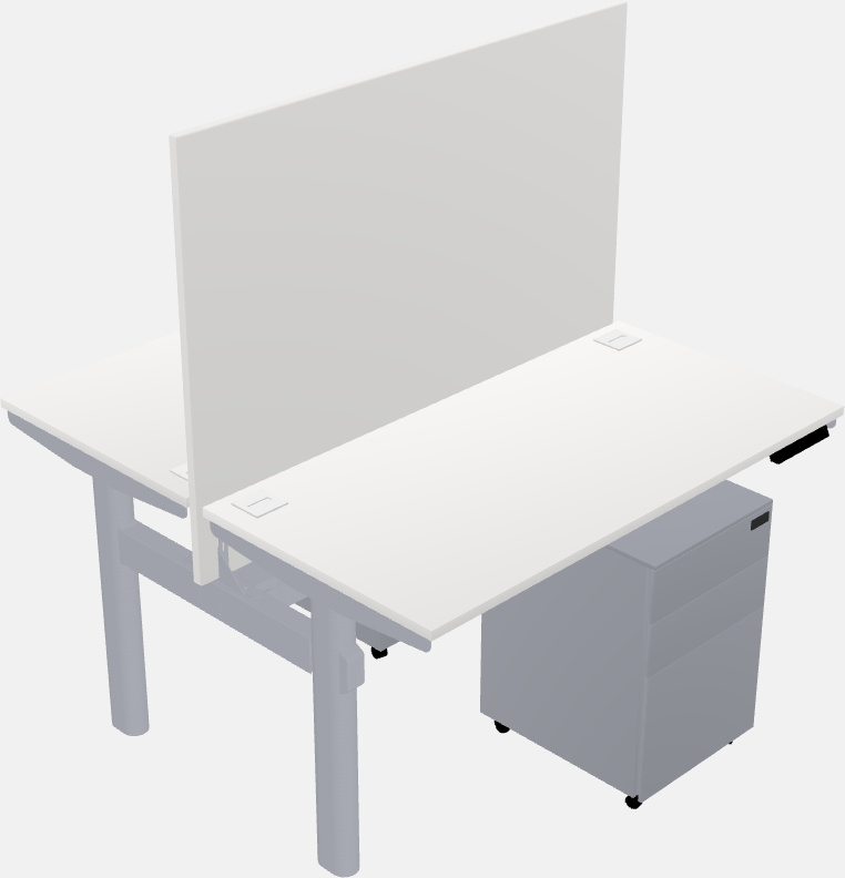 Shared electric desk