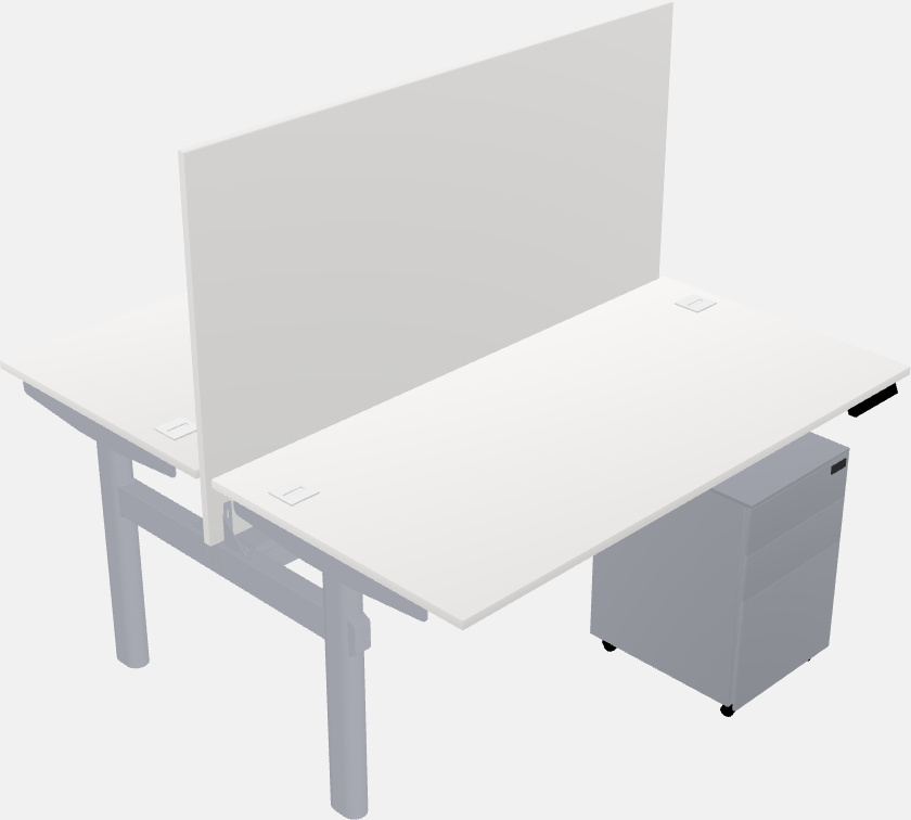 Shared electric desk