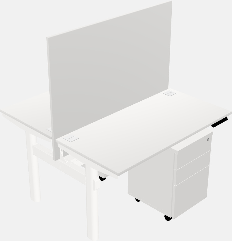 Shared electric desk