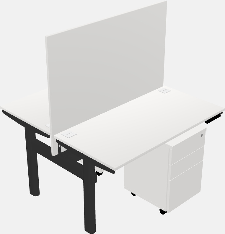 Shared electric desk